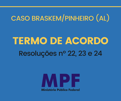 Caso Braskem / Pinheiro (AL): Instituições formalizam resoluções que indicam referências de prazos para pedidos de reanálise das propostas de indenização