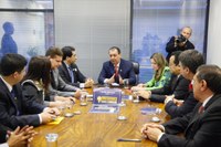 Reunião do procurador-chefe Edmilson Barreiros com a bancada amazonense no Congresso para pedir apoio às 10 Medidas
