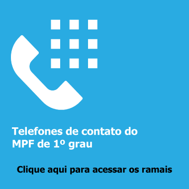 Telefones e contatos do MPF em MG