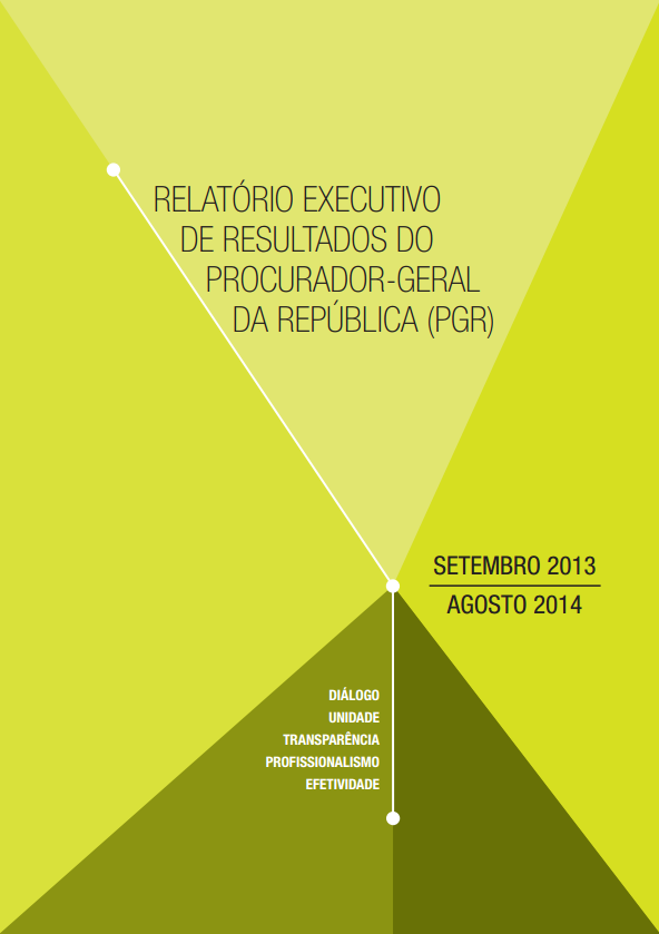 Relatório Executivo de Resultados do PGR set/13- ago/14