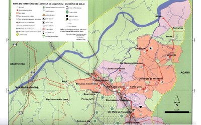 Mapa aponta impacto causado por mineroduto em território quilombola