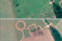 Ação pede indenização e restauração do sítio arqueológico, aterrado em 2019 para dar lugar à lavoura de milho na fazenda do empreendedor