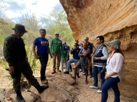 Sítios arqueológicos já são visitados por turistas, numa iniciativa que conta com orientação e parceria do Iphan e da Prefeitura
