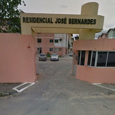 Foto mostra entrada do Residencial José Bernardes