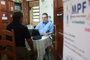 Atendimento ao cidadão realizado durante a edição do MPF na Comunidade em Humaitá