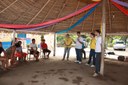 Reunião com comunitários na zona rural de Rio Preto da Eva