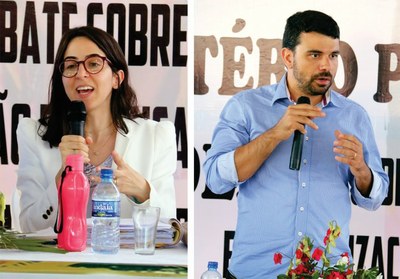 procuradores da República Analu Paim Cirne Pelegrine e Filipe Albernaz Pires