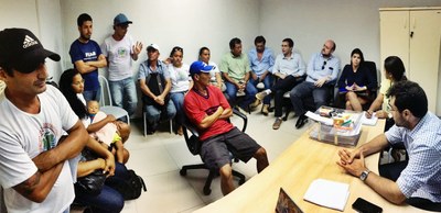 Reunião realizada na Procuradoria da República em Linhares (ES). Foto: Divulgação.