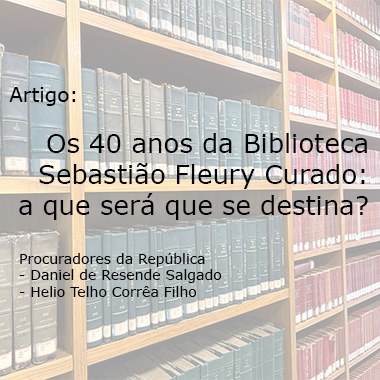 Artigo sobre o possível fechamento da Biblioteca Sebastião Fleury Curado