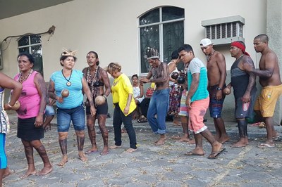 Indígenas da etnia Gamela/MA (foto: Eliane Silva)