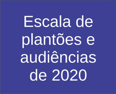 MPF no Maranhão divulga escala de plantões e audiências para 2020