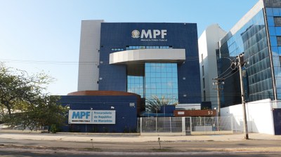 Fotografia da fachada do edifício sede da Procuradoria da República no Maranhão (PR/MA). Fonte: Ascom MPF/MA