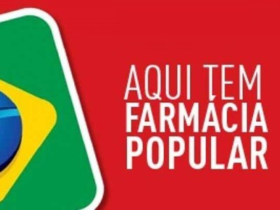 Logotipo do programa Farmácia Popular.
