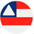 Ícone da bandeira do estado da Bahia