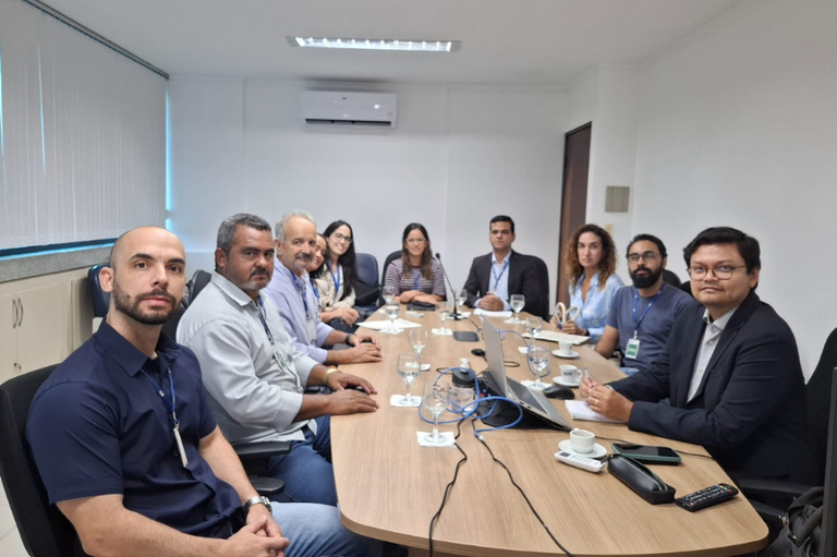 Imagem mostra reunião