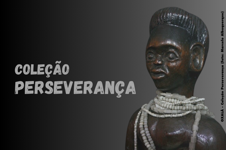 imagem ilustrativa de uma das peças da coleção, um Oxalá