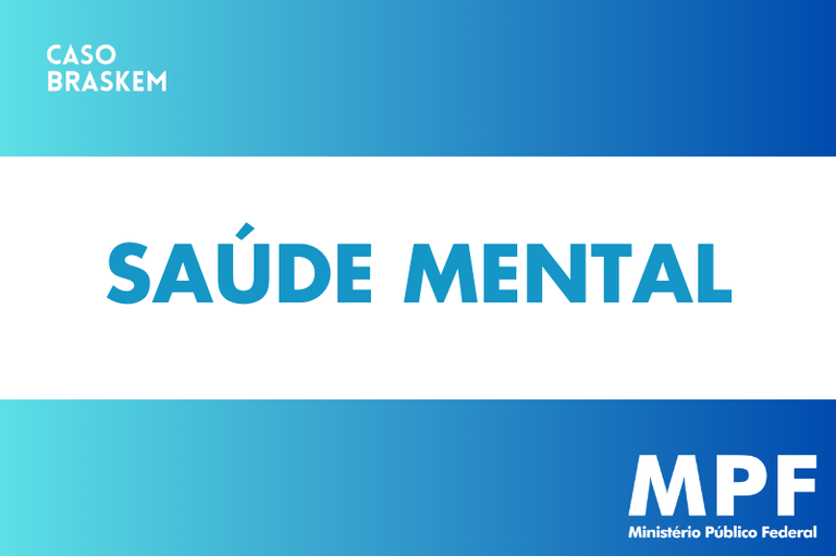 arte divulgação da atuação conjunta no ambito da saude mental impactada