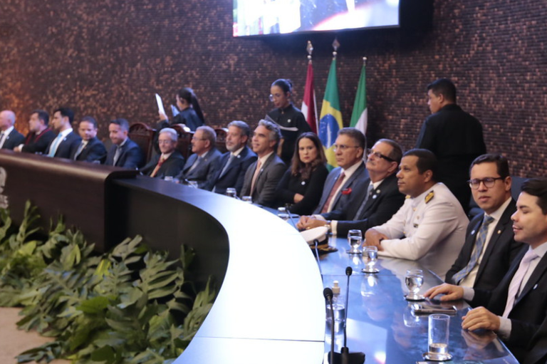 Cerimônia de posse no TJ/AL.