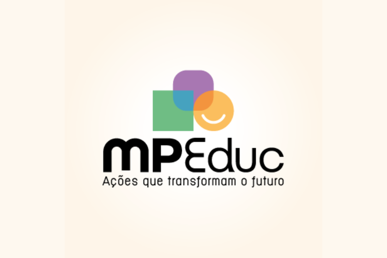 A imagem apresenta o logotipo do MPEduc.