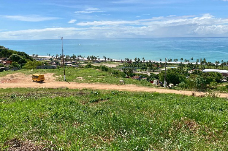Foto do antigo lixão de Maceió