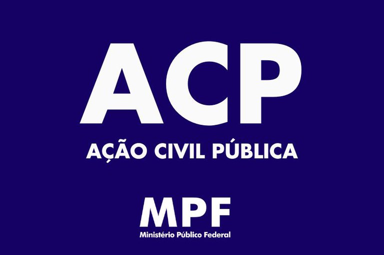 Banner padrão de ACP (Ação Cível Pública)