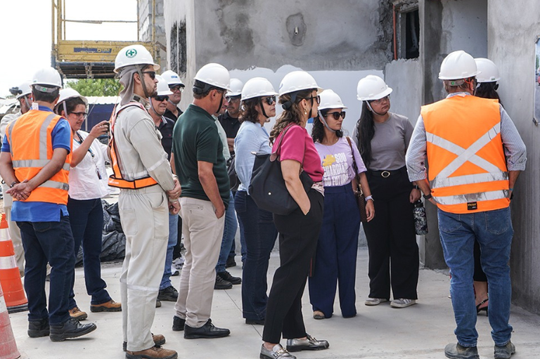 imagem mostra vistoria