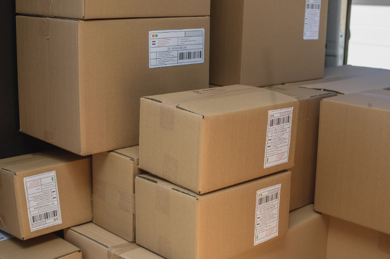 Imagem de várias caixas