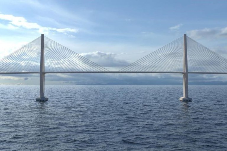 Foto mostra uma ponte