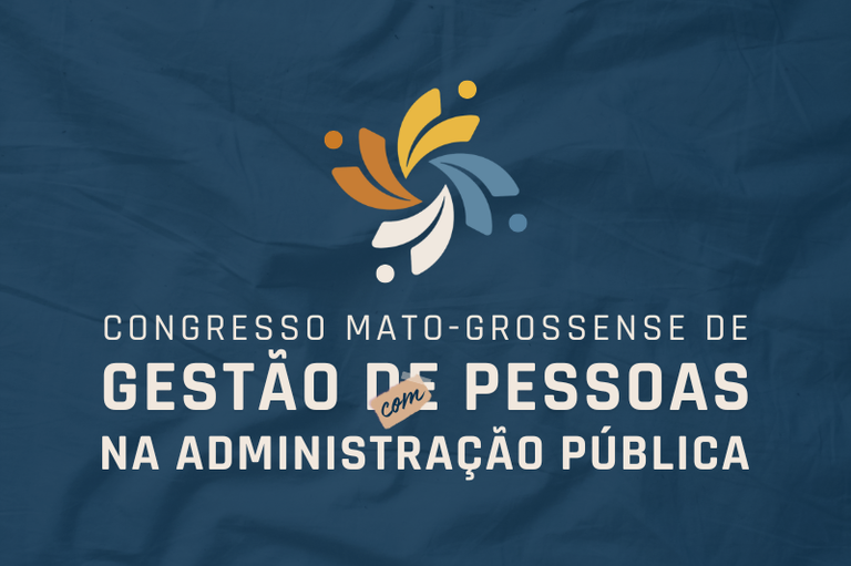 banner fundo azul escuro e com o logotipo do evento centralizado