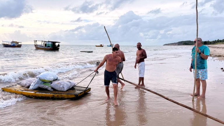 Pescadores da Praia da Penha. Foto: Aline Silva.jpeg