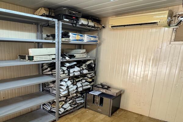 Foto dos itens disponíveis para doação