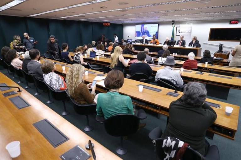 Seminário “Fortalecimento da Democracia: Avanços e Desafios na Implementação das Recomendações da Comissão Nacional da Verdade”, realizado na terça-feira (25/11) pela Comissão de Direitos Humanos, Minorias e Igualdade Racial da Câmara dos Deputados.