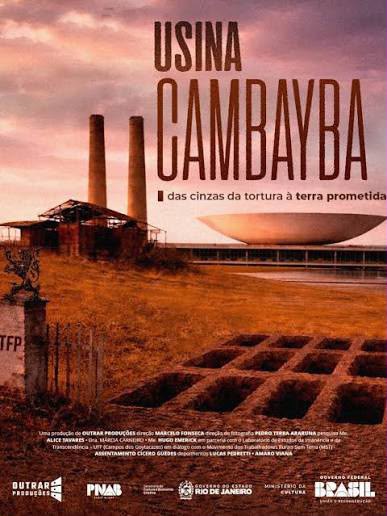 cartaz de divulgação do documentário Usina de Cambayba