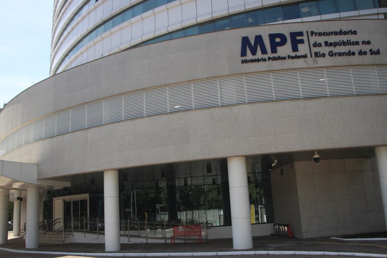 Fachada da Procuradoria da República no RS, em Porto Alegre