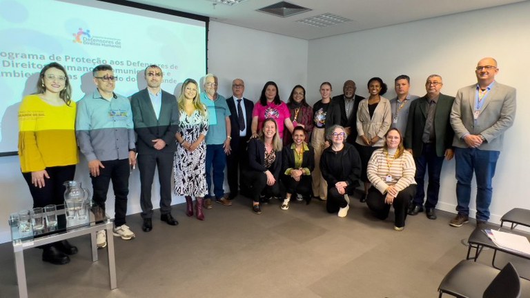 Novos conselheiros e conselheiras se apresentaram aos demais membros do Conselho Deliberativo do PPDDH/RS