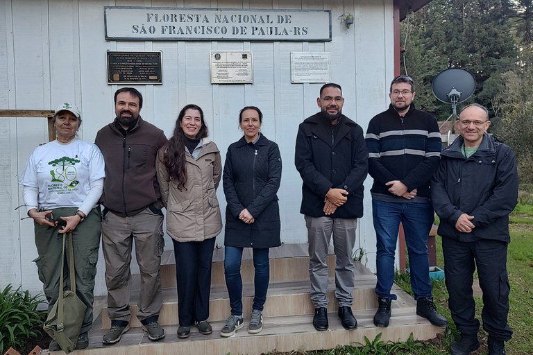 Equipe que participou da visita técnica