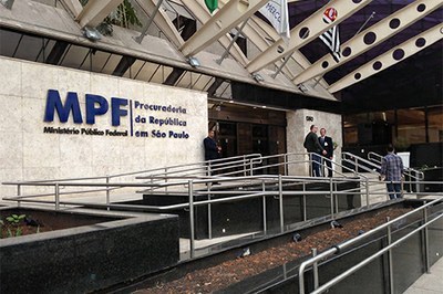 imagem mostra fachada do prédio do MPF em São Paulo