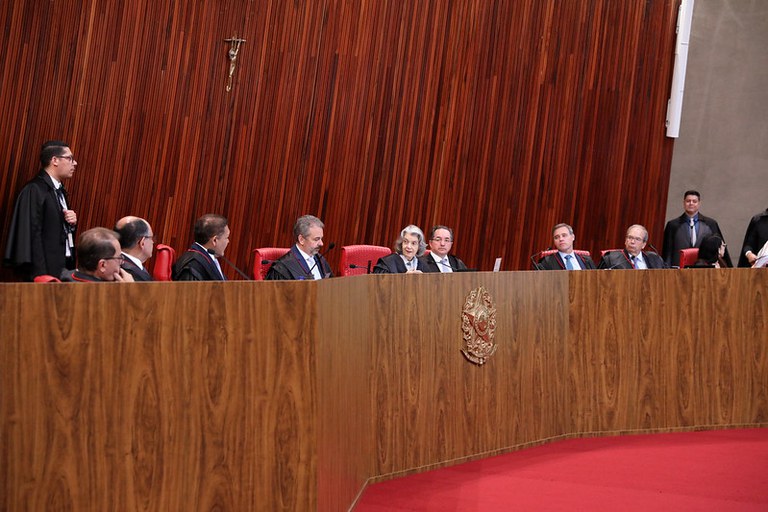 Foto do plenário do TSE