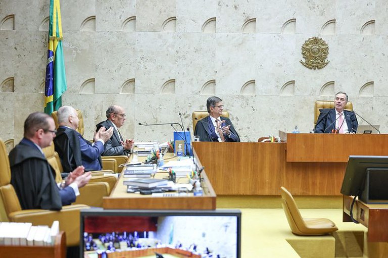Foto do plenário do STF