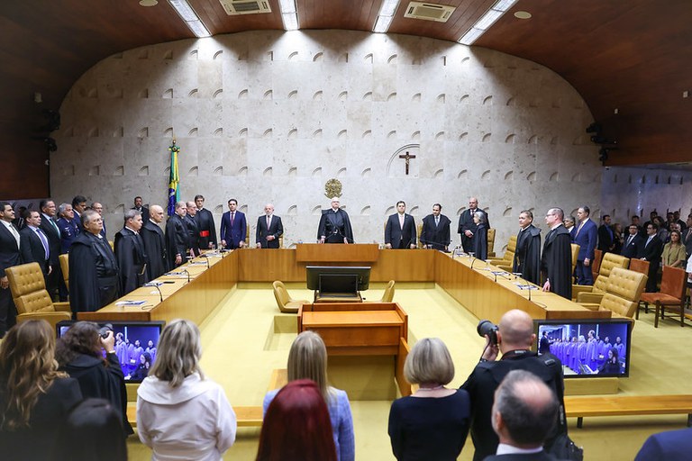 PGR reafirma confiança no trabalho do STF durante a sessão de abertura do Ano Judiciário