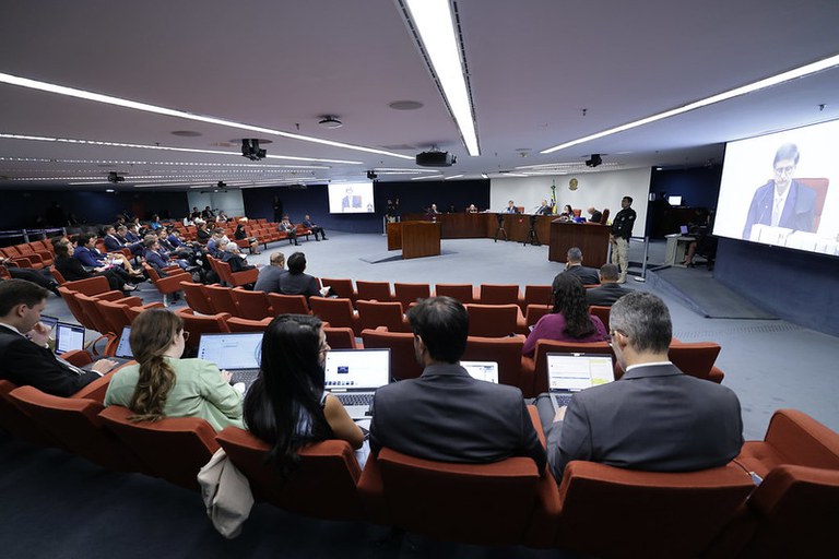 Foto da 1ª Turma do STF no julgamento da AP2696