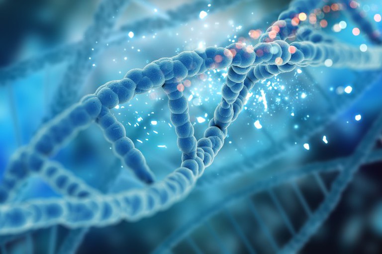 Imagem representativa do DNA