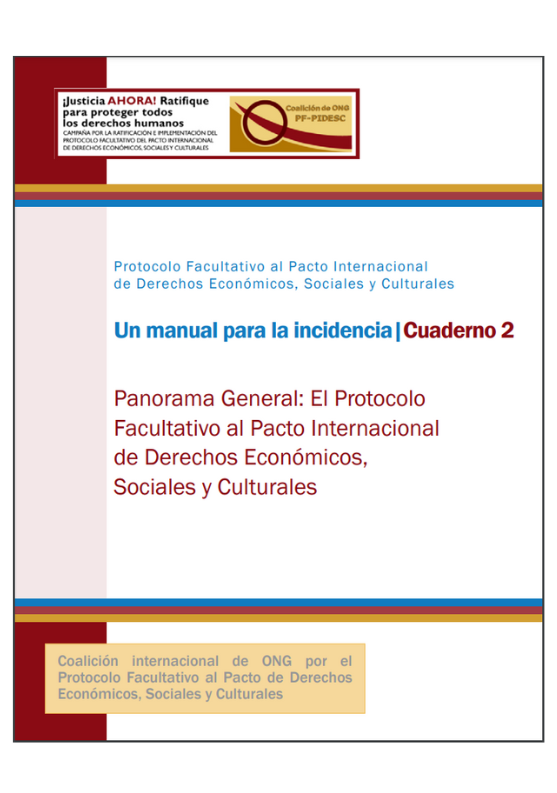 Pidesc - Un manual para la incidencia - Cuaderno 2