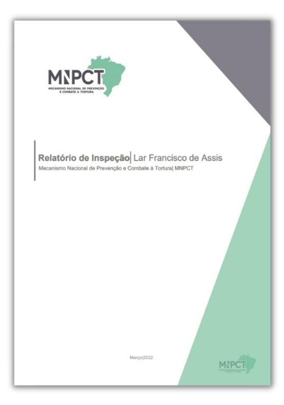 Relatório de Inspeção Lar São Francisco, MNPCT, Março de 2022