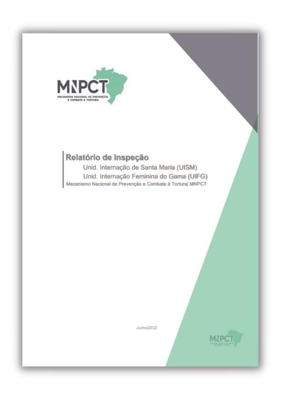Relatório de Inspeção UISM e UIFG, DF, junho de 2022