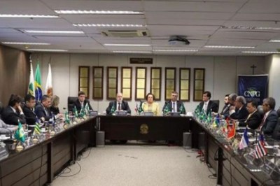Foto da reunião no conselho nacional de procuradores-gerais.