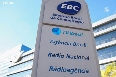 Foto da sede da EBC em Brasília