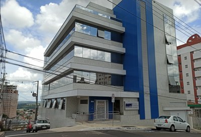 Nova sede do MPF em Ponta Grossa, cidade do Paraná, um prédio novo e moderno com ambientes 100% acessíveis.