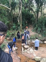 Alunos Escola Estadual Jd. Iguatemi fazem biomonitoramento da água