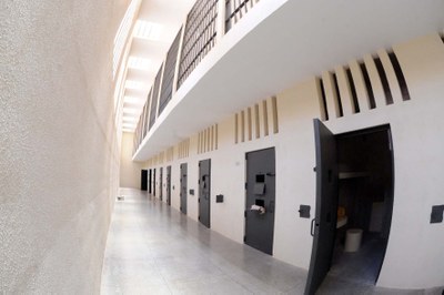 Penitenciária federal de segurança máxima. Foto: Ministério da Justiça